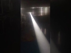 مرحله 1.6 درجه 100W شعاع LED حرکت نور سر با 6 رنگ چرخ عسل